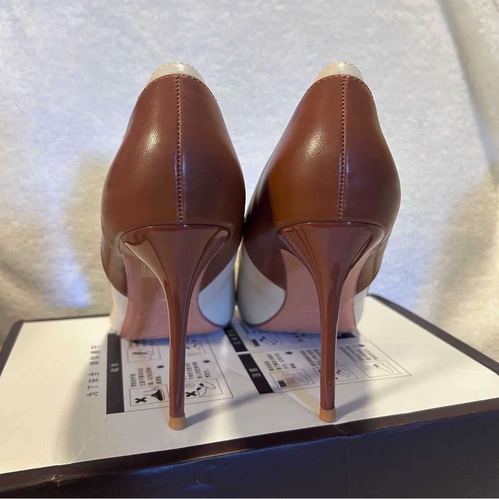 SHEIN Elegant Pointy Heels Women’s Pumps in Tan/Brown Sz 41 (US 10) NEW - Picture 8 of 14